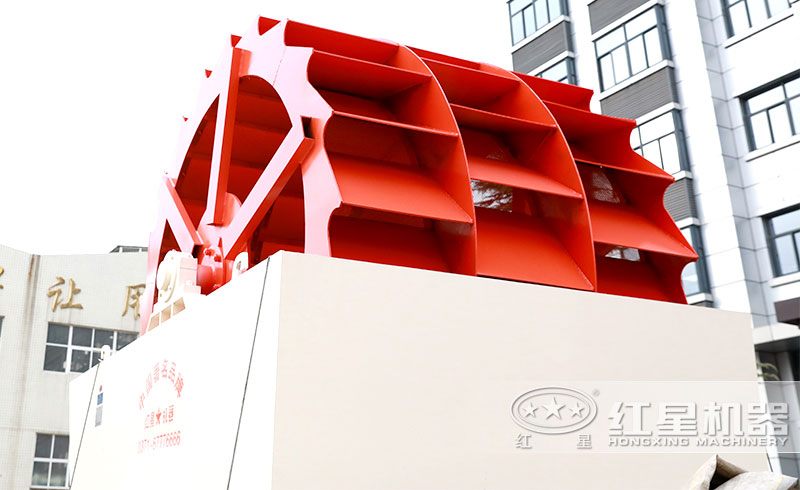 三輪輪斗式洗砂機(jī)，產(chǎn)量120-200t/h