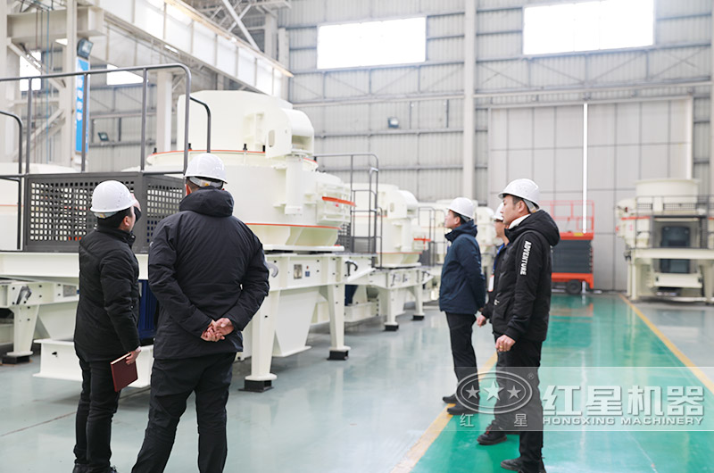 用戶到場參觀，真實感受制砂效果