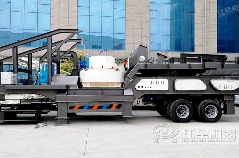 沖擊式車載制砂機(jī)，制砂級配合理