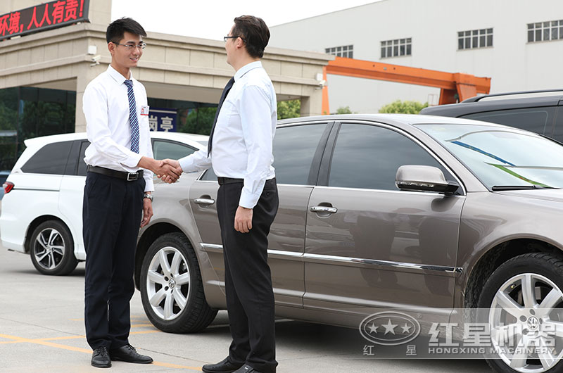 客戶來廠參觀，專車免費接送