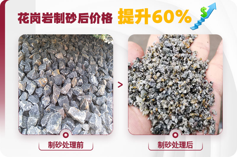 花崗巖破碎利潤(rùn)高，前景好