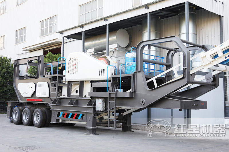 鄂破移動(dòng)碎石車(chē)，粗碎必備，價(jià)格合理