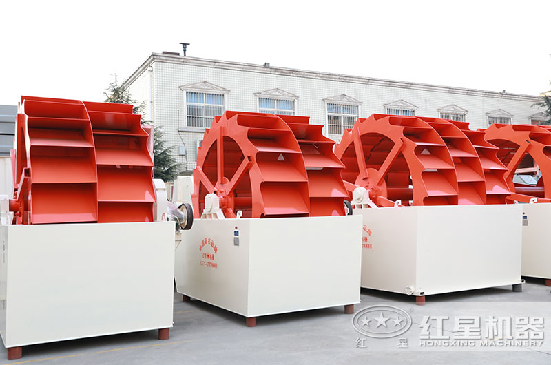 山沙洗砂機(jī)圖片，雙輪、三輪