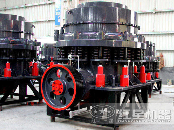 青石彈簧、液壓圓錐破碎機